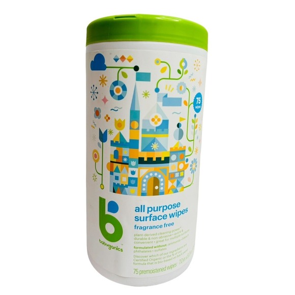 Babyganics All Purpose Surface Wipes - Picture 1 of 8